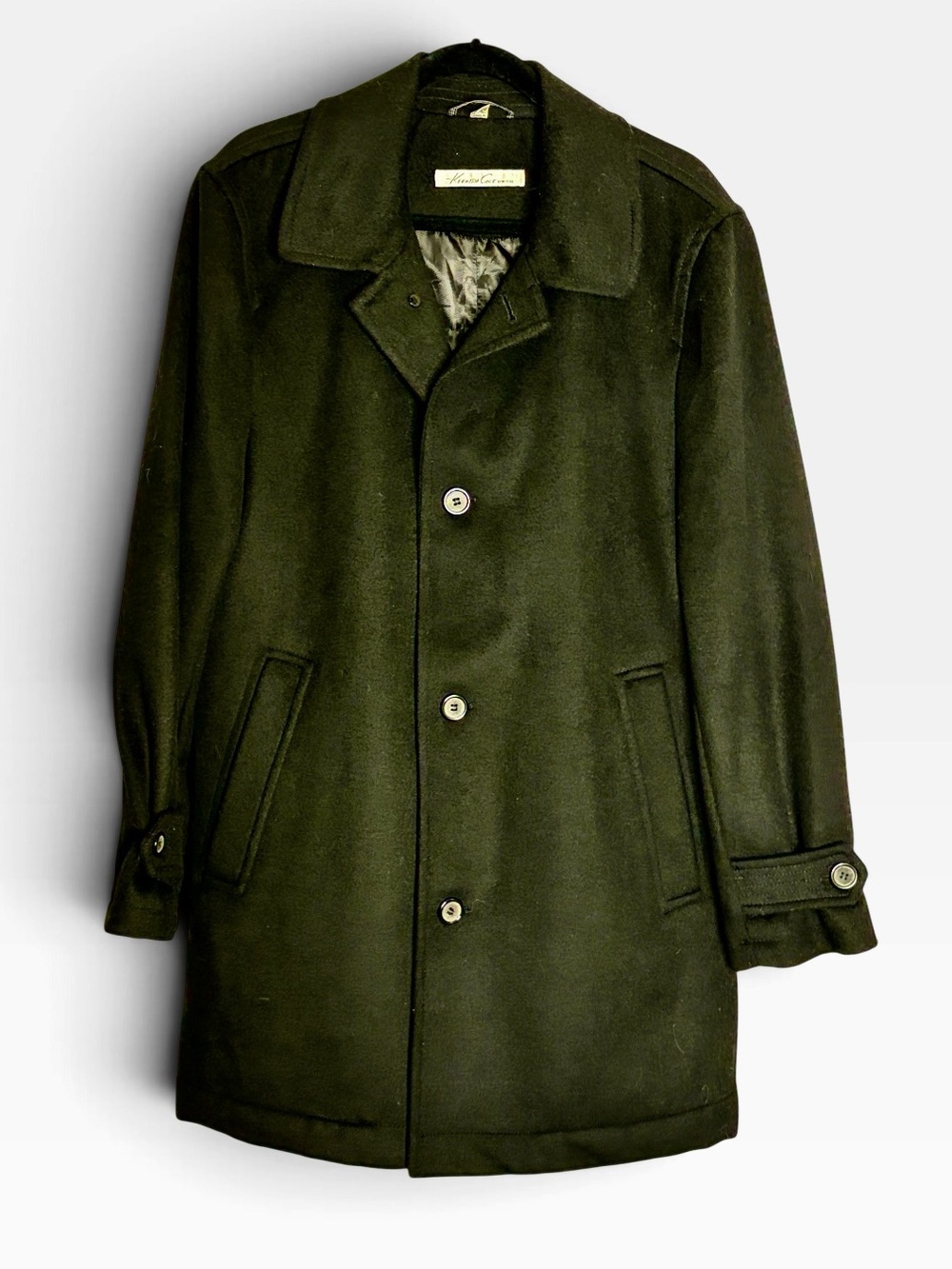 Kenneth Cole New York / Gruner
& Co. men's wool-blend car coat 40-42